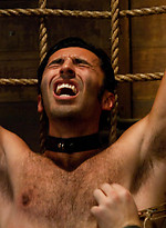 Drew Cutler gets tied up and flogged for the first time. by Bound Gods With Drew Cutler