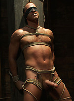 Drew Cutler gets tied up and flogged for the first time. by Bound Gods With Drew Cutler