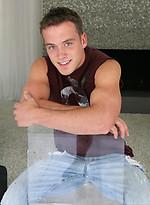 Brock posing naked by Frat Men