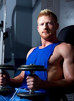 Redhead Max is a mountain of muscle by Randy Blue With Max London