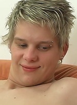 Cute blond twink Mike jacking off by Boy Crush