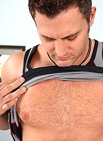 Brenden Cage jacking off dick by Men Over 30 With Brenden Cage