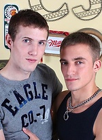 Circle jerk boys Ryan Buckley and Jacob Tyler fuck by Circle Jerk Boys