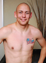 Bald stud jerking off dick by SpunkWorthy