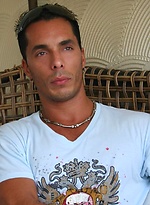 Latin amateur hunk Alex plays with cock by ManAvenue