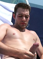 Chris Grand jacking off cock by ManAvenue