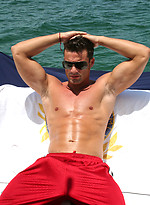 Hot muscle hunk in: Top Deck by ManAvenue
