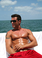 Hot muscle hunk in: Top Deck by ManAvenue