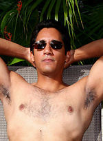 Nice looking latin guy naked by ManAvenue