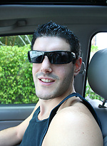 Aaron posing naked and jerking off dick by ManAvenue