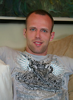 Luke Stone jacking off dick by ManAvenue
