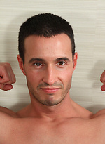Horny athlete shows his big cock and jerking off by ManAvenue