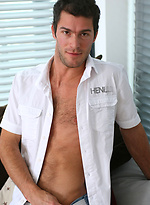 Laurence takes off his cloths and shows his perfect hairy body by ManAvenue