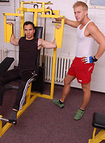 Denis and Luke workout by ManAvenue