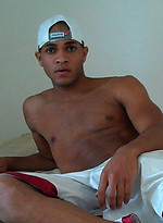 Latino amateur man Joey Shadow jacking off dick by ManAvenue