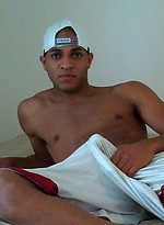 Latino amateur man Joey Shadow jacking off dick by ManAvenue