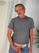 Old man JJ jerking off dick by Hot Older Male