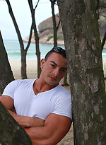 Latin Muscle Man Totally Nude by Power Men