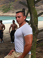 Latin Muscle Man Totally Nude by Power Men