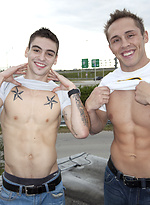 These young fit studs love the taste of each other by Out In Public