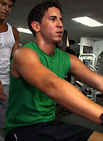 Hot Studs fucking in the gym by Out In Public