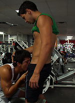 Hot Studs fucking in the gym by Out In Public