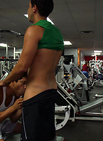 Hot Studs fucking in the gym by Out In Public
