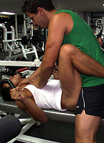 Hot Studs fucking in the gym by Out In Public