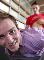 This guy doesn\\\\\\\'t want his girlfriend to know he likes dick by Out In Public