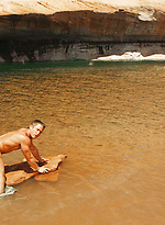 Horny muscle men Matt Cole and Brian Hansen having sex outdoors by Colt Studio With Matt Cole,Brian Hansen