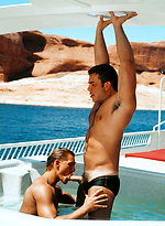 Muscle men Joey Jordan and Brad Patton fuck outdoors by Colt Studio With Brad Patton