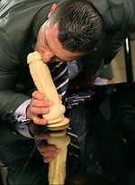 Hunk play with a huge toy by Men at Play
