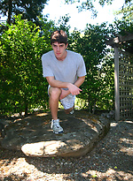 Mike Cooper jerking off dick by Nextdoor Male