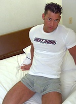 PJ jerking off cock by Nextdoor Male