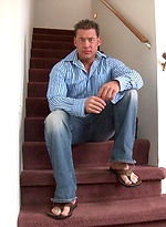 PJ jerking off cock by Nextdoor Male