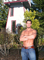 Cody Cummings posing outdoors by Nextdoor Male With Cody Cummings