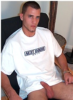Vinny jacking off dick by Nextdoor Male