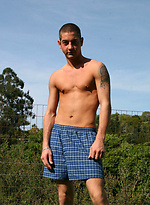 Caleb plays with his cock by Nextdoor Male