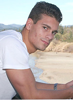 Horny stud Phoenix posing by Nextdoor Male