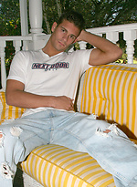 Horny stud Phoenix posing by Nextdoor Male