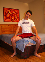 Lucas jerking off dick by Nextdoor Male
