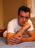 Lucas jerking off dick by Nextdoor Male