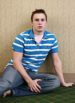 Amateur stud Denny stripping by Nextdoor Male