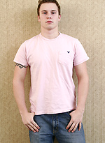 Amateur stud Denny stripping by Nextdoor Male
