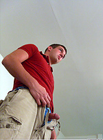 Jared jerking off dick by Nextdoor Male