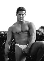 Ace Carponi, muscled hunk naked by Colt Studio