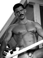 Vintage pics of muscle man Gardner Shore by Colt Studio