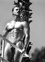 Vintage pics of muscle man Gardner Shore by Colt Studio