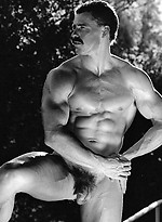 Vintage pics of muscle man Gardner Shore by Colt Studio