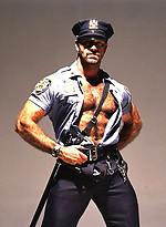 Muscle man Tony Mills jerking off dick by Colt Studio